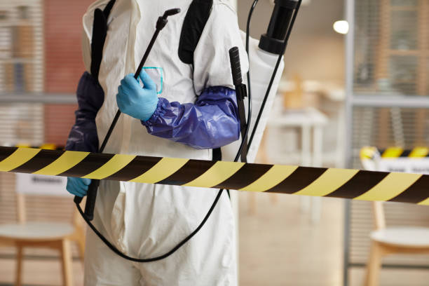 Professional Biohazard Cleanup technician working in Clifton Heights, PA